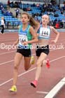 Under-15 girls 1500 metres, Northern Under-15 and under-17 Championships, Wigan. Photo: David T. Hewitson/Sports for All Pics
